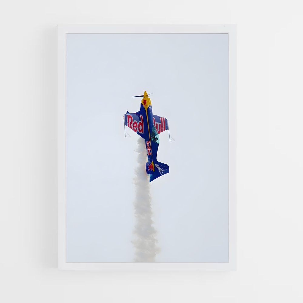 Poster Red bull planeur – affiche Deltaplane (vue 3)